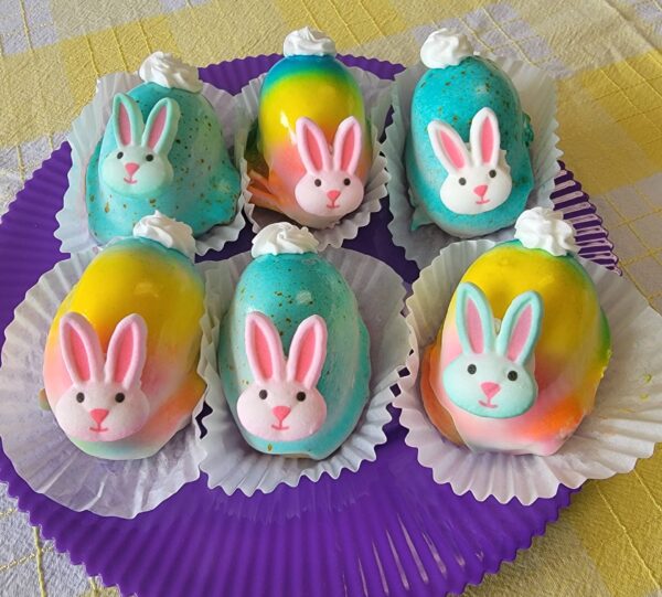 Easter Egg Cake - Chocolate - 8 inch - Image 3