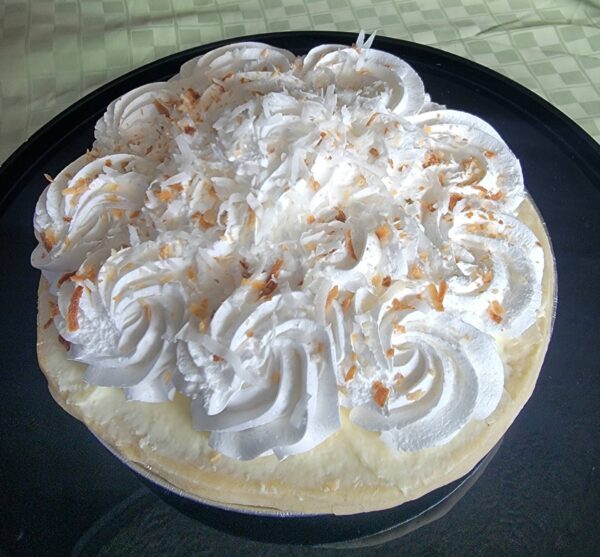 8" Coconut Cream Pie