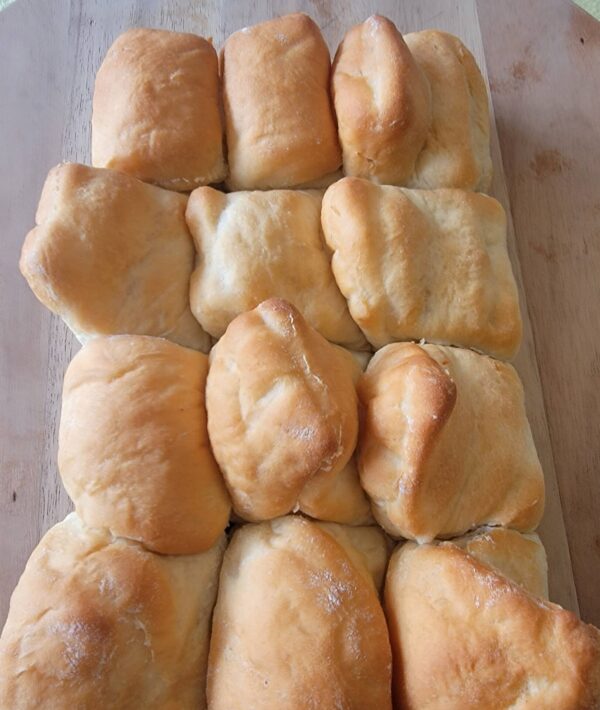 Parker House Dinner Roll Buns - 12 pack