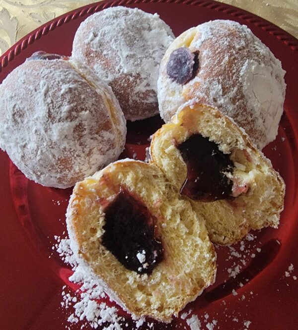 Blueberry Paczki