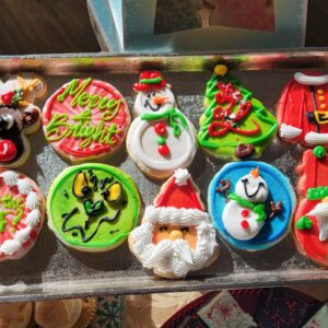 Sugar Cookie Seasonal Piped One Dozen