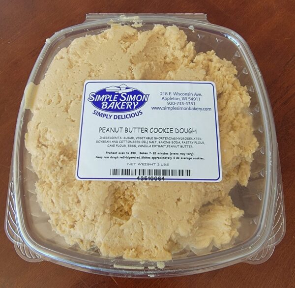Peanut Butter Cookie Dough (3 pounds) (fundraiser)