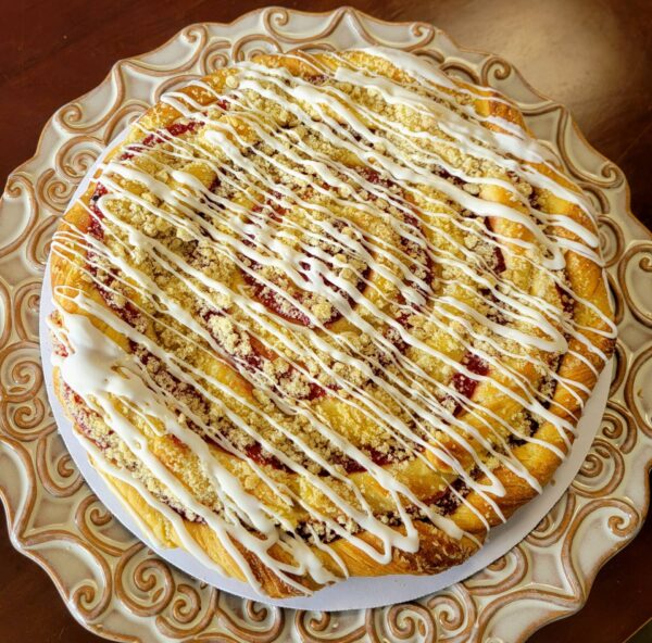 Strawberry Coffee Cake