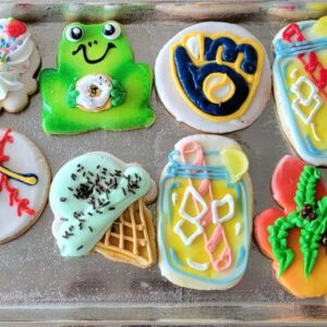 Sugar Cookie Seasonal Piped One Dozen