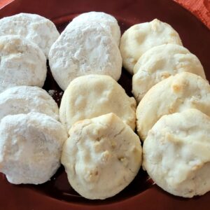 Mexican Wedding Cookies Seasonal (one dozen)