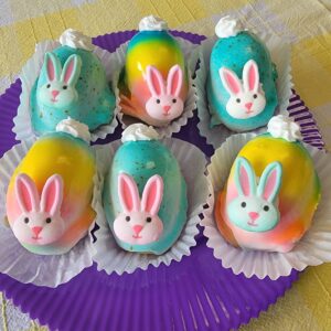 Mini Bunny Easter Cake - White