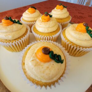 Pumpkin Cheesecake Cupcake - Gourmet