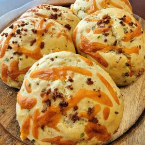 Bacon Cheddar Chive Scone