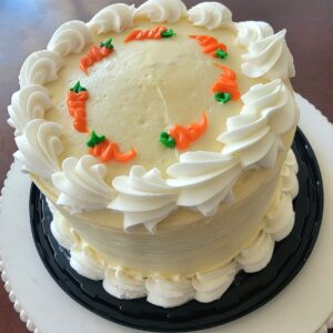 Carrot Cream Cheese Flavor - 8" Layer Cake