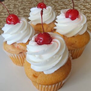 Cherry Almond Cupcake - Gourmet