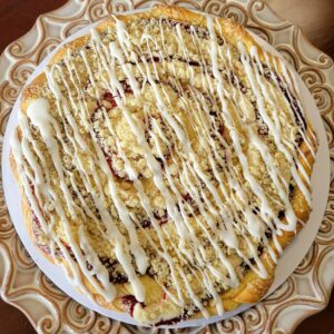 Cherry Cheese Coffee Cake