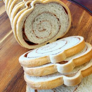 Sliced Cinnamon Round Bread - 1 pound loaf