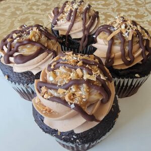 German Chocolate Cupcake - Gourmet