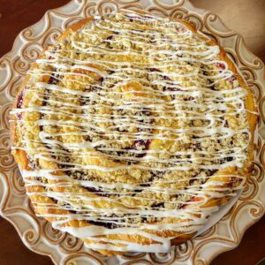 Raspberry Coffee Cake