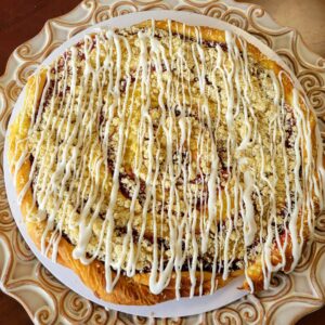 Raspberry Lemon Coffee Cake