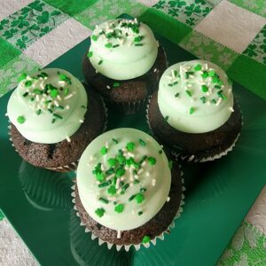Shamrock Shake Cupcake - Gourmet