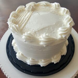White Flavor - 8" Layer Cake