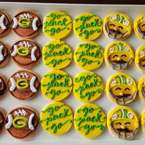 Piped Packer Cookies (each)