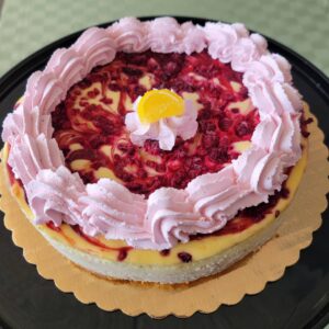 Raspberry Lemon Gourmet - Cheesecake - 8"
