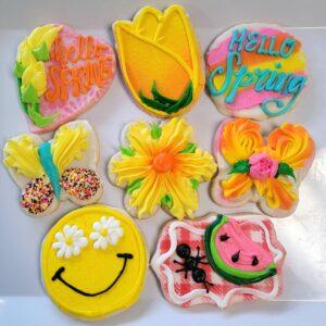 Spring Piped Cookies (each)
