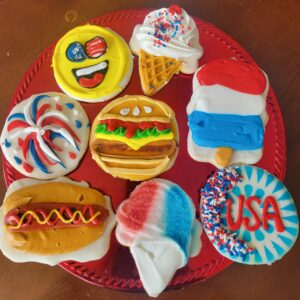 July 4th Piped Cookies (each)